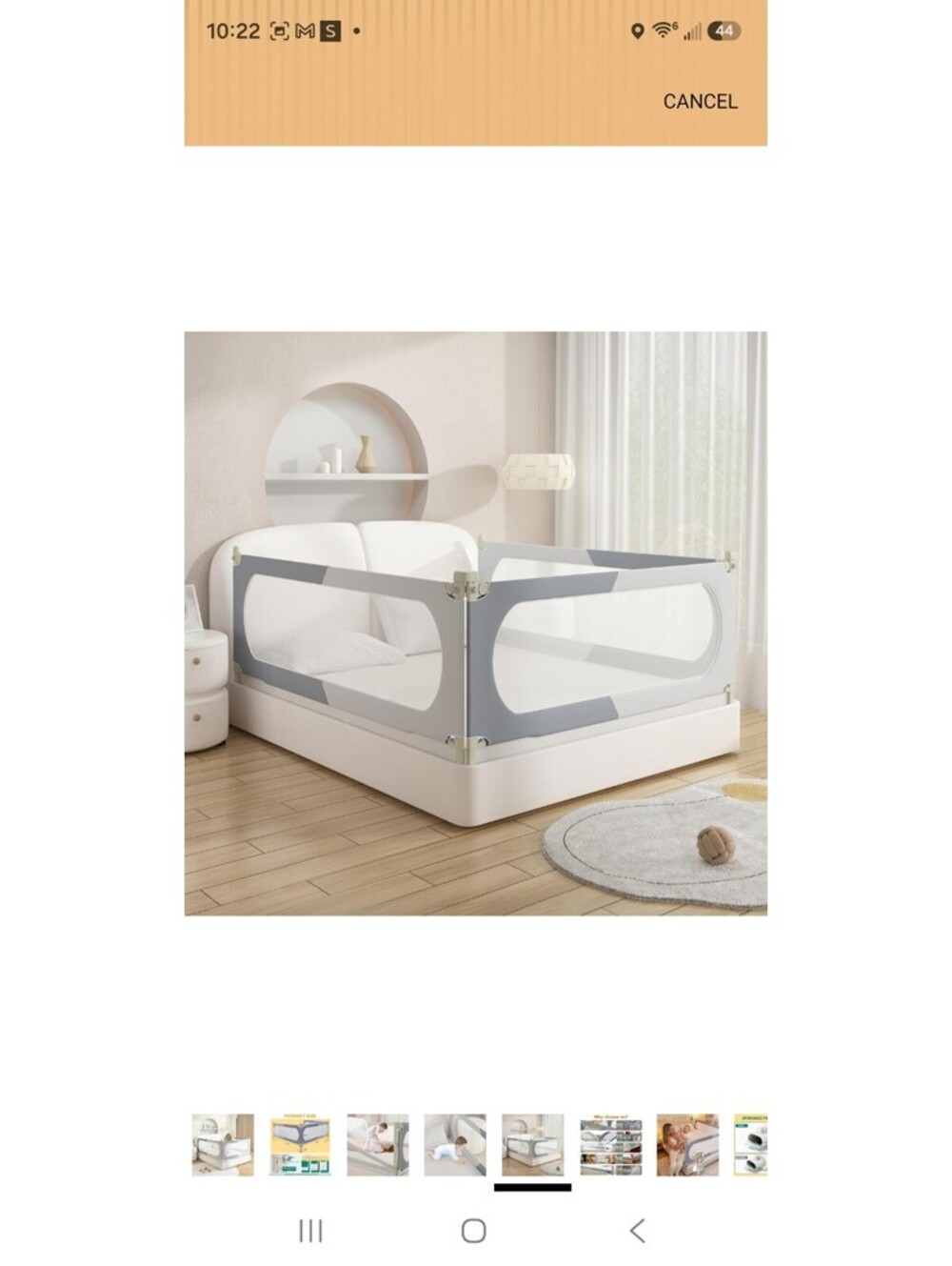 Bed Rail for Toddlers Queen Mattress Size Side Guard for Kids
